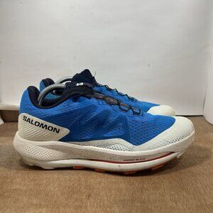 Salomon Pulsar Trail Pro Men's Size 9 Trail Running Shoes Blue